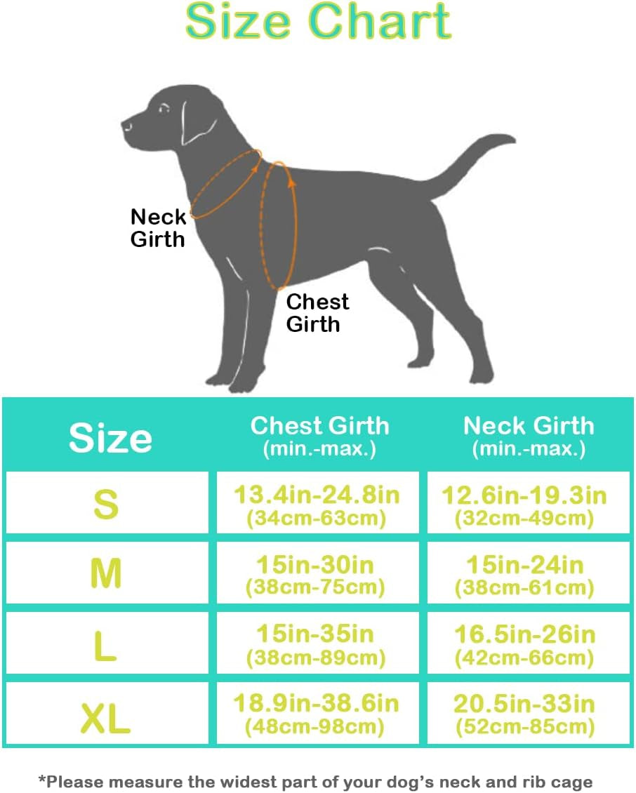 No-Pull Dog Harness Reflective Vest for Easy Walking Small Medium Large Pets (M-Medium, Yellow Green)
