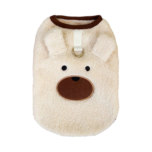 Soft Fleece Dog Cat Vest Winter Warm Pet Clothes for Puppy Maltese Schnauzer Sweater Chihuahua French-Bulldog Pug Apparels