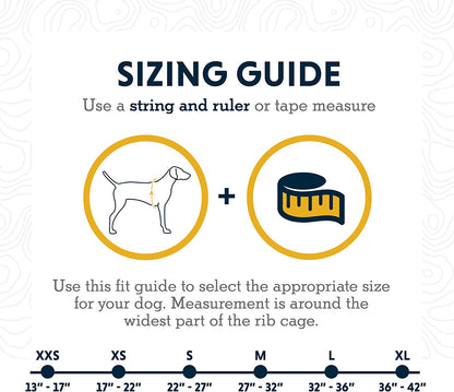 Abrasion-Resistant Dog Jacket with Fleece Lining, Very Large Breeds, Size: X-Large, Baja Blue, Overcoat, 05203-450L1