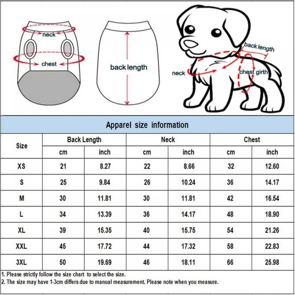 Pet Dogs Fleece Sweater Puppy Winter Vest Coat Warm Jacket for Small Dogs
