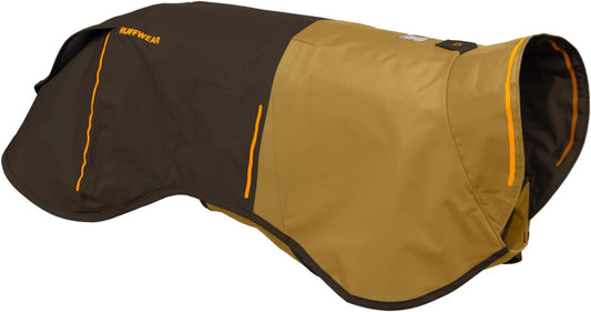 , Sun Shower Dog Raincoat, All-Weather Jacket, Waterproof, Windproof & Lightweight, Earth Brown, X-Small