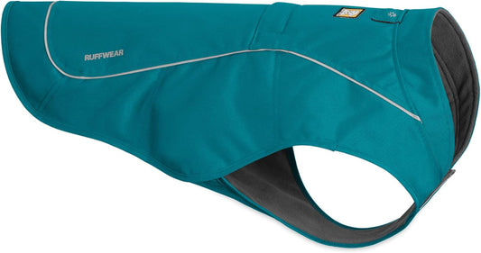 Abrasion-Resistant Dog Jacket with Fleece Lining, Very Large Breeds, Size: X-Large, Baja Blue, Overcoat, 05203-450L1
