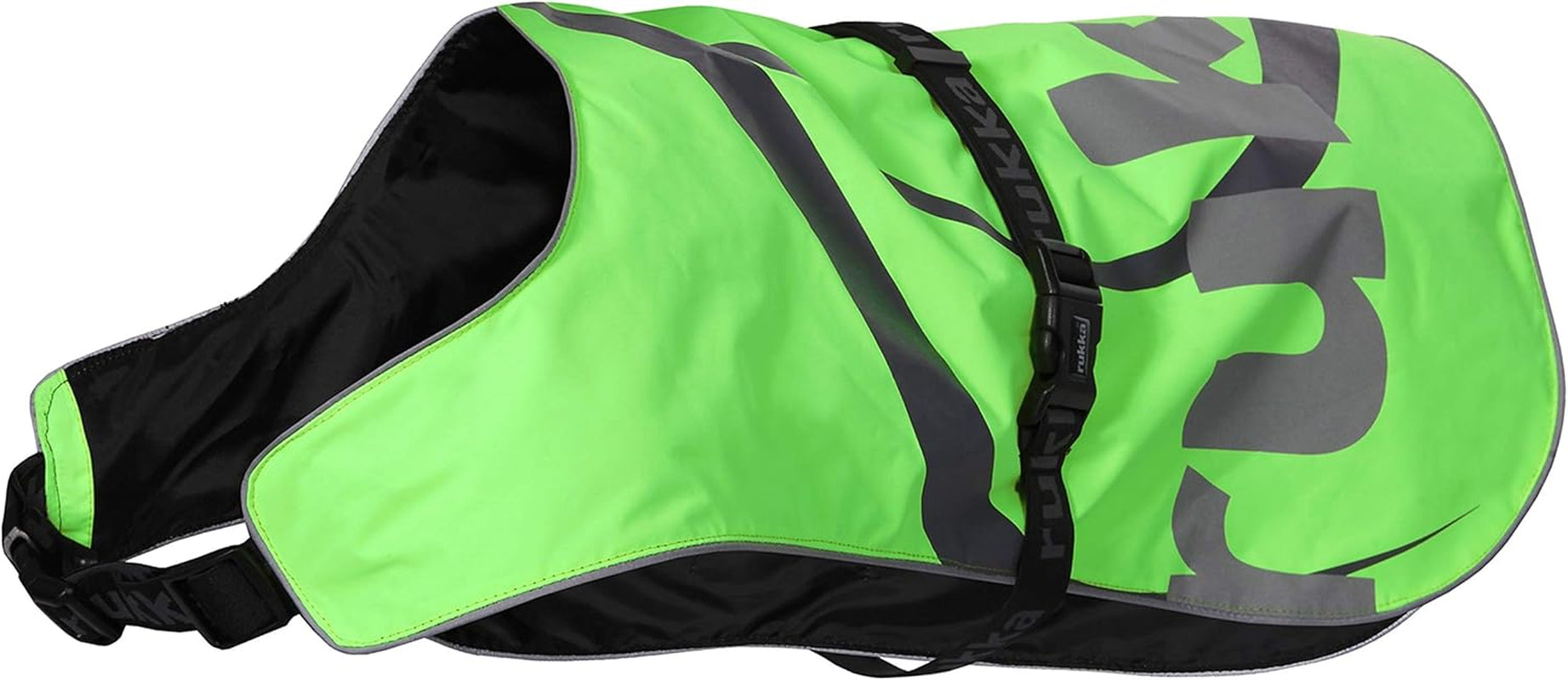 Dog Safety Vest Flap - Adjustable Lightweight Hi-Vis Waterproof Pet Vest with Reflective Details for All Weather Conditions for Small, Medium and Large Breeds (Medium, Emerald)