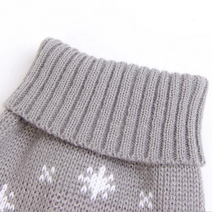 Christmas Dog Sweater Vest Xmas Puppy Costume Pet Holiday Warm Fall Winter Clothes for Small Medium Large Dogs Cats Pullover Cat Sweaters Outfits
